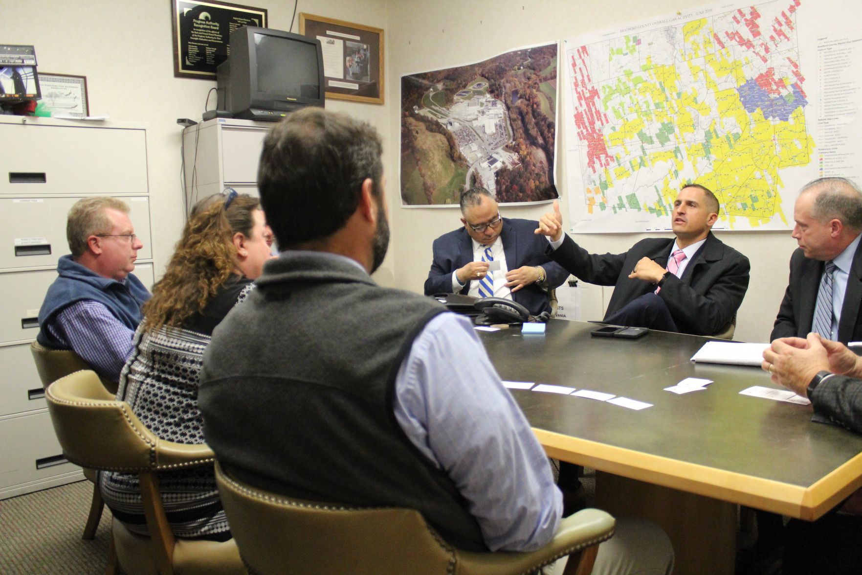 Towanda talks development with HUD's DeFelice